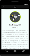 Track Bandwidth screenshot 7