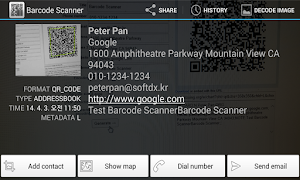 Barcode Scanner (QR Code) Ekran Görüntüsü 4