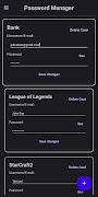 Passwords Manager ảnh chụp màn hình 1