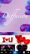 Diffusion Purple Keyboard Them स्क्रीनशॉट 4