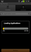 App Backup plakat