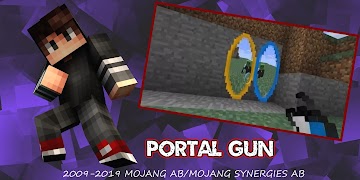 Mod Portal Gun for Minecraft captura de pantalla 3