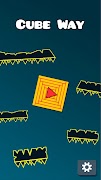 Cube Dash : Way Geometry الملصق