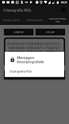 Criptografia RSA スクリーンショット 2