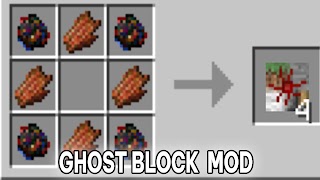 Ghost Block Mod Minecraft PE स्क्रीनशॉट 3