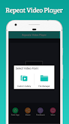 Repeat Video Player, Loop Vide syot layar 1