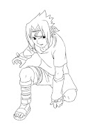 2 Schermata Come disegnare Sasuke