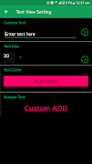 Custom AOD (AOD wallpapers) screenshot 4