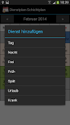 Dienstplan Schichtplan Screenshot 4