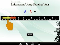 Subtraction Using NumLine Lite ภาพหน้าจอ 3