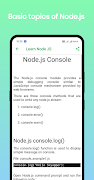 5 Schermata Learn Node.js