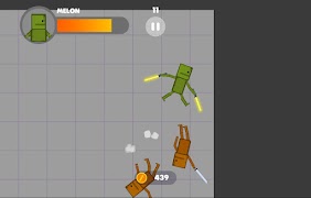 Ragdoll Melon Fight screenshot 2