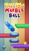 Poster Falling Marble Ball