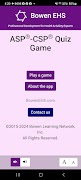 پوستر ASP®-CSP® Quiz Game -Bowen EHS