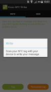 برنامه‌نما Kizeo NFC Writer عکس از صفحه