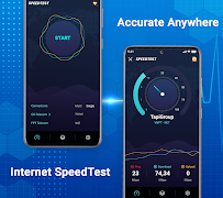 SpeedTest: Internet Speed Test 截图 1