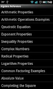 Poster Algebra Reference