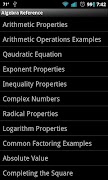 Algebra Reference 海报