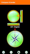 برنامه‌نما Compass and Leveler عکس از صفحه