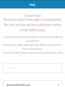 برنامه‌نما Trash Mail عکس از صفحه