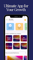 MindWell : Meditation Tracker تصوير الشاشة 1
