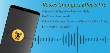 برنامه‌نما The Voice Changer Effect Pro عکس از صفحه