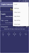 Coptic Calendar screenshot 1