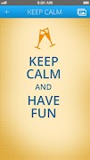 Keep Calm for Android اسکرین شاٹ 1