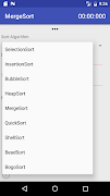 Sort Algorithm Visualizer capture d'écran 2