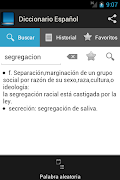 Diccionario Español ภาพหน้าจอ 3