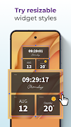 Android Clock Widgets ảnh chụp màn hình 3