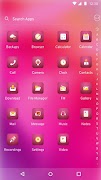 Pink Pattern - 2 Theme by Micromax screenshot 1