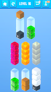 Color Sort Elements: Puzzle captura de pantalla 2