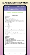 Rs Aggrawal Class 9 Math Screenshot 3