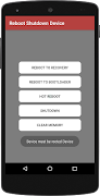 Reboot Restart Shutdown Device screenshot 5