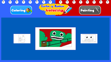 Garten of Banban Coloring Book Ekran Görüntüsü 2