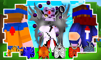 Naruto Mods for Minecraft PE Ekran Görüntüsü 1