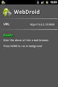 WebDroid スクリーンショット 1