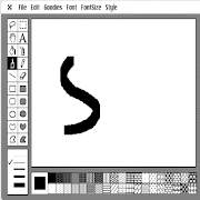 برنامه‌نما MacPaint عکس از صفحه