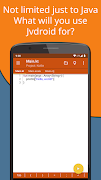 Jvdroid - IDE for Java ảnh chụp màn hình 7