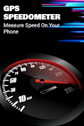 GPS Speedometer - Trip Meter, Speed Tracker On Map постер