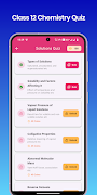 Class 12 Chemistry Quiz imagem de tela 1