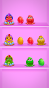 Egg Puzzle - Sort By Color Poster