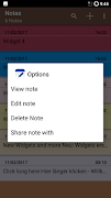 Notes app Android 스크린샷 3