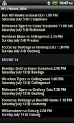 VFL Fixture poster