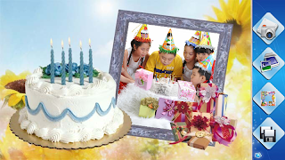 Birthday Frames تصوير الشاشة 1