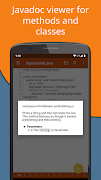 برنامهنما Jvdroid - IDE for Java عکس از صفحه