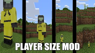 Player Shrink Mod Minecraft PE ภาพหน้าจอ 4
