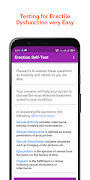 Erectile Dysfunction Self-Test پوسٹر