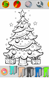 Christmas Magic Tree Coloring ภาพหน้าจอ 3